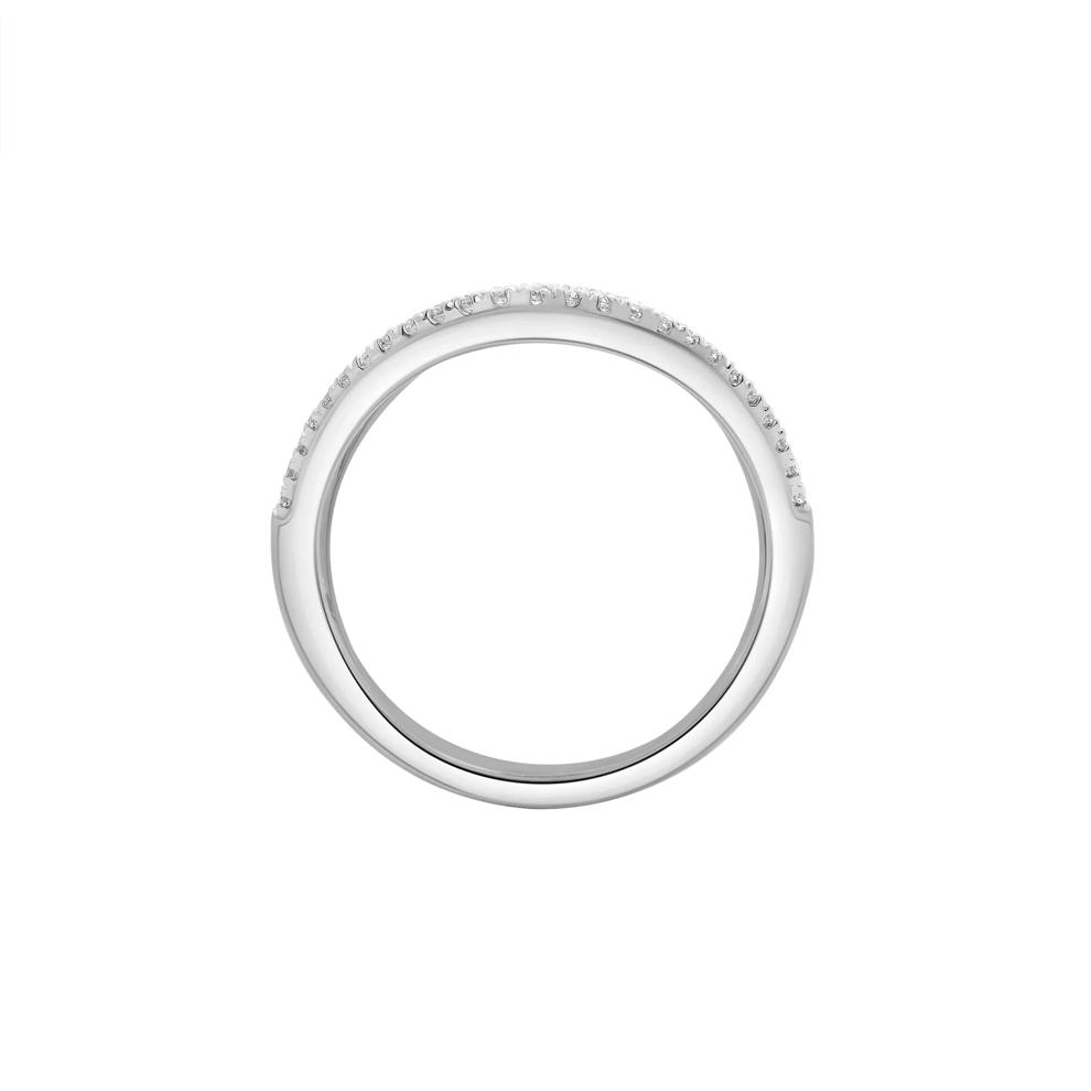 Diamond Open Bar Ring in 10K White Gold (1/3 ct. tw.) – Image 3 of 5