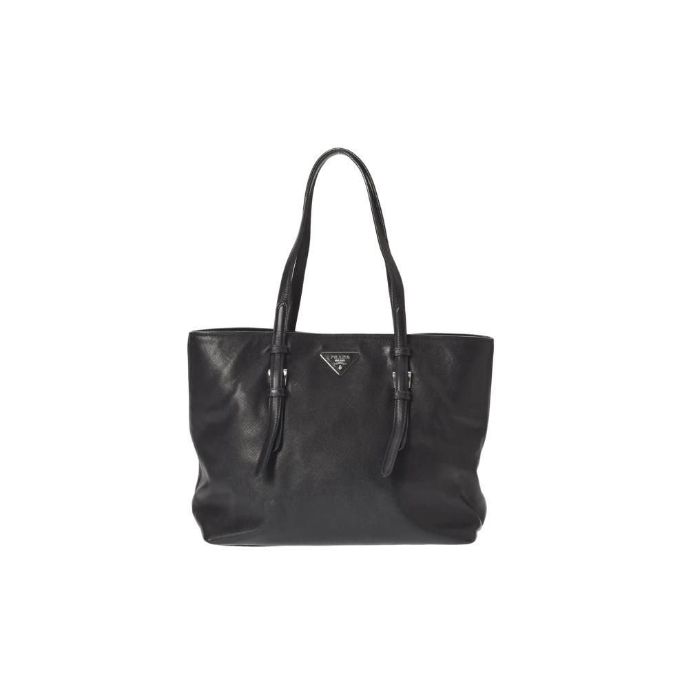 Pre-Owned Prada City Sport Leather Tote – Image 1 of 7