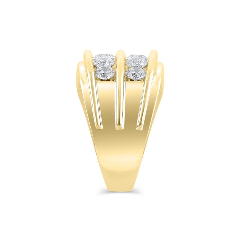 Men&rsquo;s Lab Grown Diamond Band in 10K Yellow Gold &#40;3 ct. tw.&#41;  – Image 3 of 3