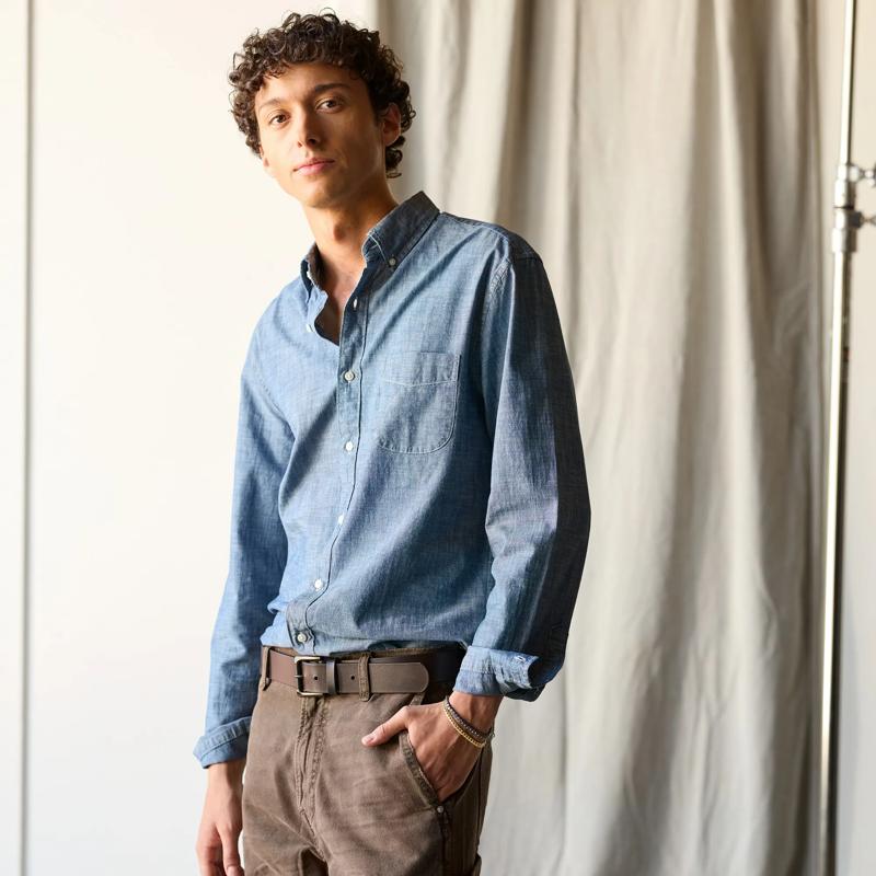 Men&#39;s Cube Bead Matte Hematite Bracelet in Stainless Steel – Image 5 of 6