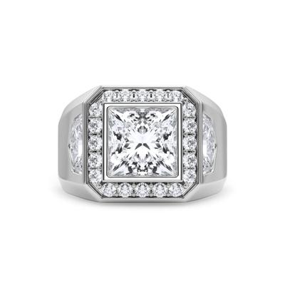 Men's Lab Grown Diamond Wedding Band in Platinum (4 5/8 ct. tw.)