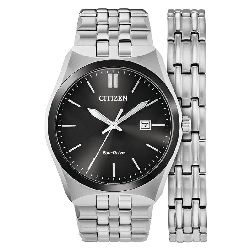 Corso Men&rsquo;s Watch &amp; Bracelet Set in Stainless Steel – Image 1 of 1
