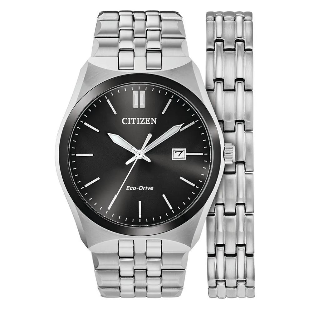 Corso Men&rsquo;s Watch &amp; Bracelet Set in Stainless Steel – Image 1 of 1
