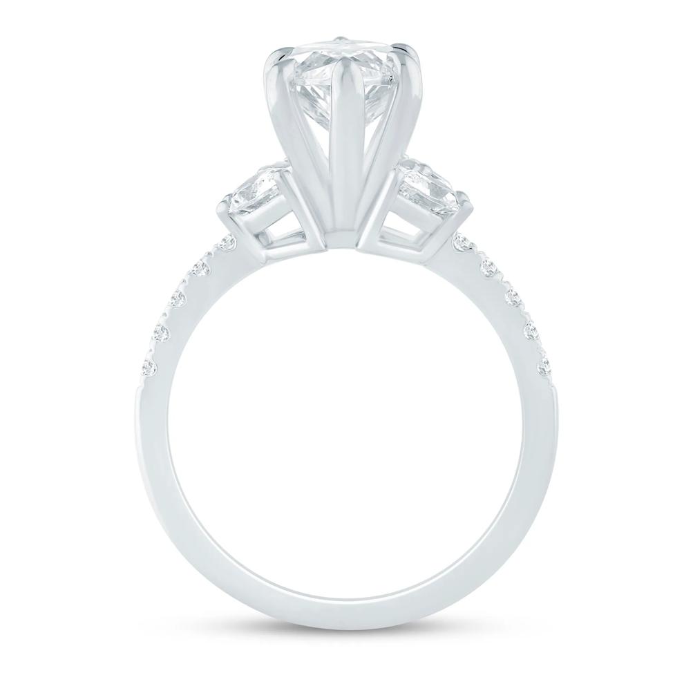 Lab Grown Diamond Marquise Engagement Ring in 14K White Gold (3 5/8 ct. tw.) – Image 2 of 3