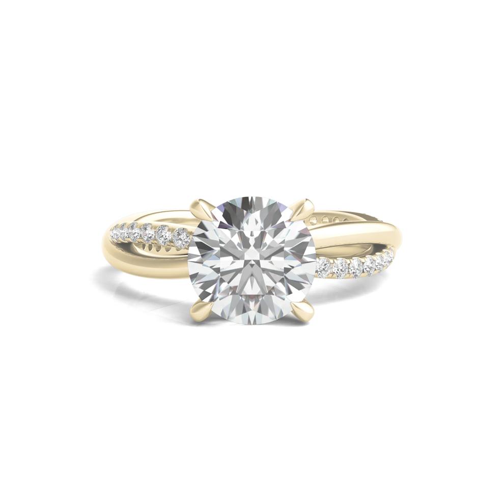 Lab Grown Diamond Engagement Ring in 14K Yellow Gold (2 1/3 ct. tw.) – Image 1 of 3