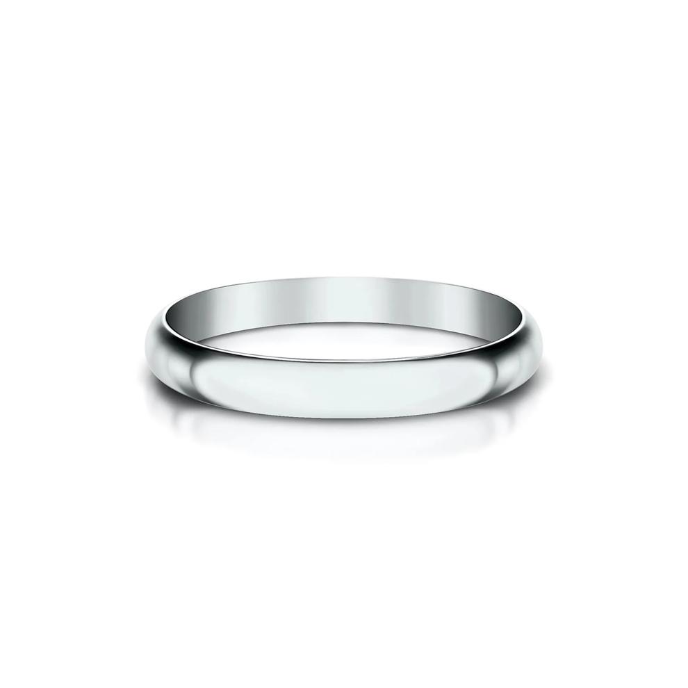 Wedding Band in 10K White Gold, 2MM – Image 1 of 3