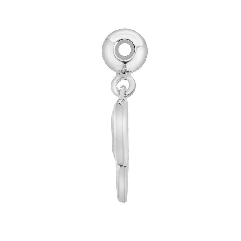Lightning Bolt Bead Charm in Sterling Silver – Image 2 of 3