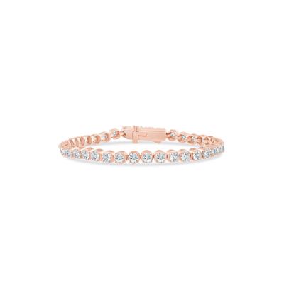 Diamond Tennis Bracelet in 10K Rose Gold (7 ct. tw.)