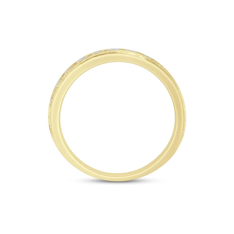 Men&rsquo;s Diamond Channel Set Band in 10K Yellow Gold (1 ct. tw.) – Image 2 of 3