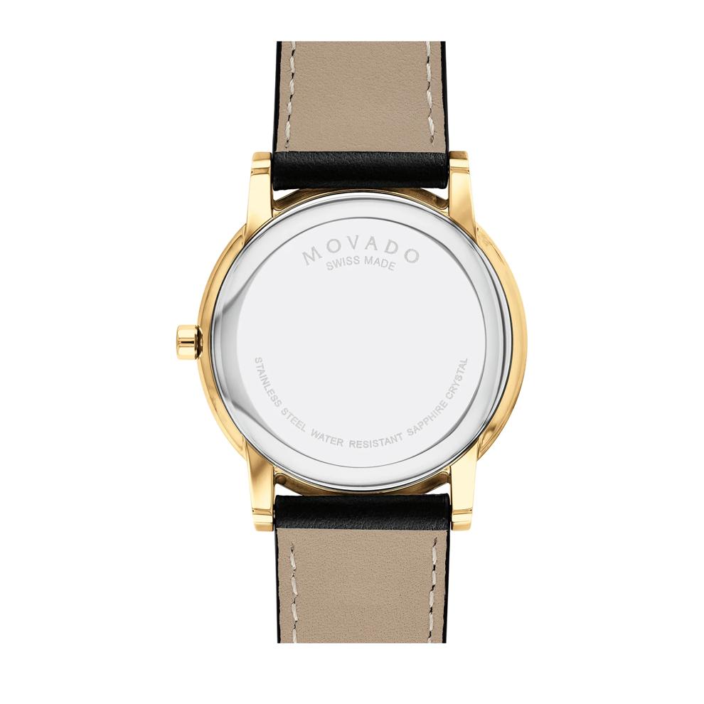 Men's Museum Classic Watch With a Black Leather Strap – Image 3 of 3
