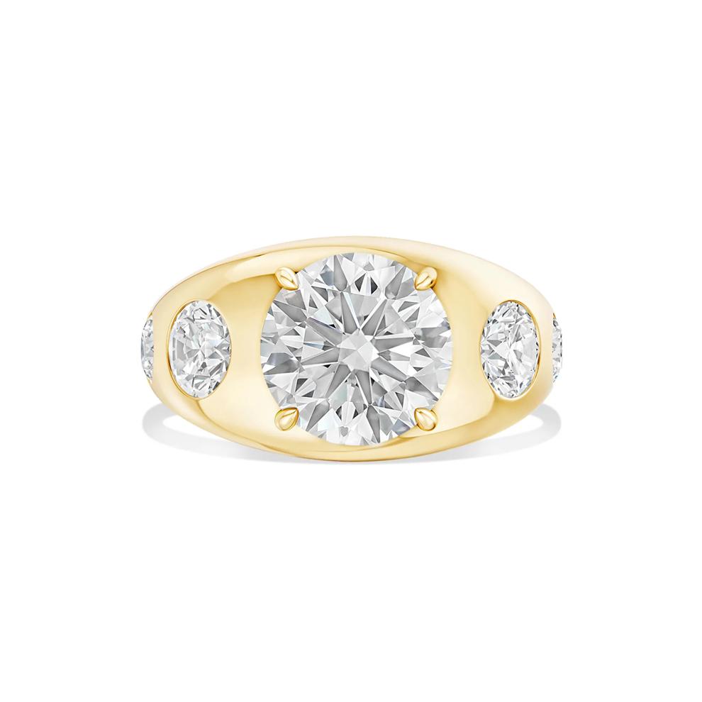 Rory Lab Grown Diamond Engagement Ring in 14K Yellow Gold (4 1/2 ct. tw.) – Image 1 of 4