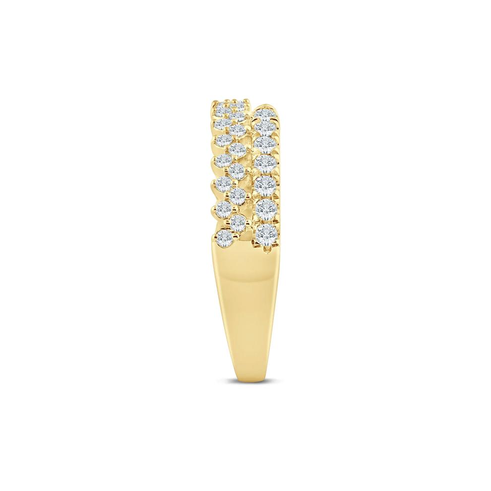 Lab Grown Diamond Open Band in 14K Yellow Gold (1/2 ct. tw) – Image 3 of 3