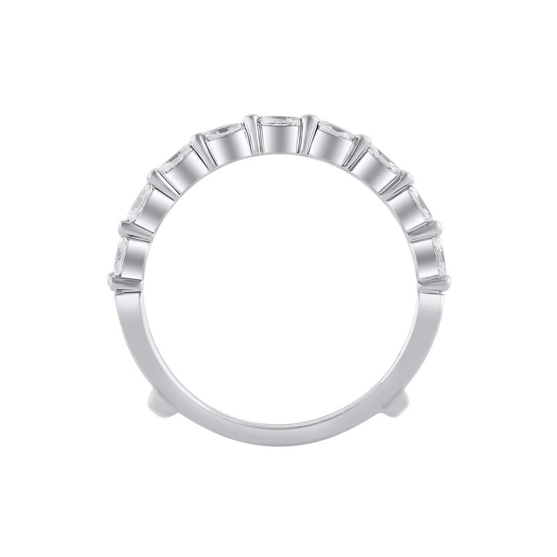 Lab Grown Diamond Marquise-Shaped Ring Insert in 14K White Gold &#40;1/2 ct. tw.&#41; – Image 2 of 3