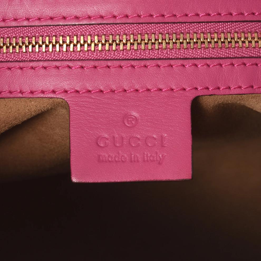 Pre-Owned Gucci Linea A Convertible Tote Medium Top Handle – Image 6 of 7