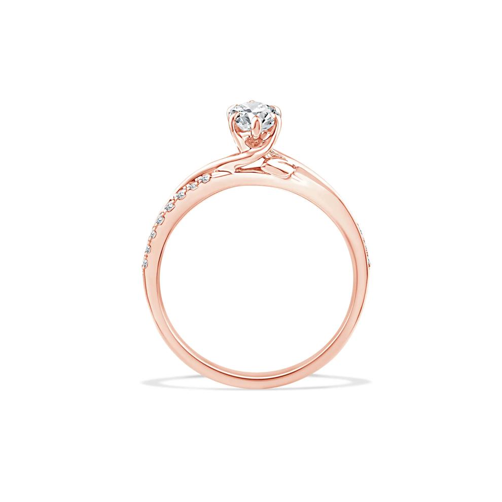Diamond Marquise Engagement Ring in 14K Rose Gold (7/8 ct. tw.) – Image 2 of 4