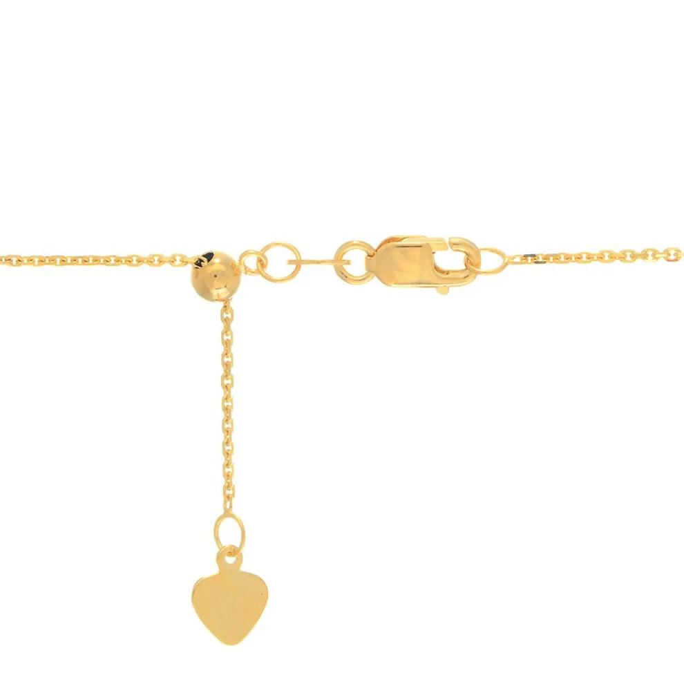 Adjustable Cable Chain in 14K Yellow Gold, 22" – Image 2 of 3
