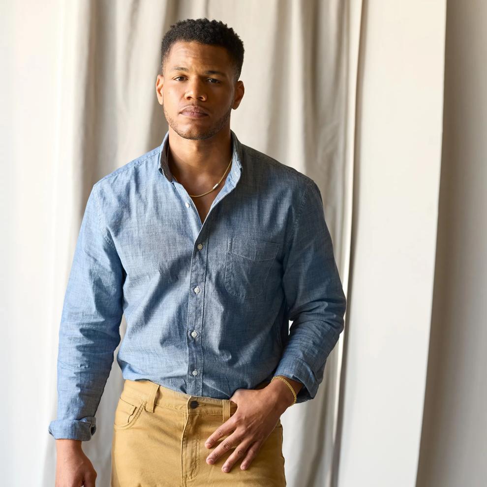 Men's Wheat Chain Bracelet in Vermeil – Image 6 of 9