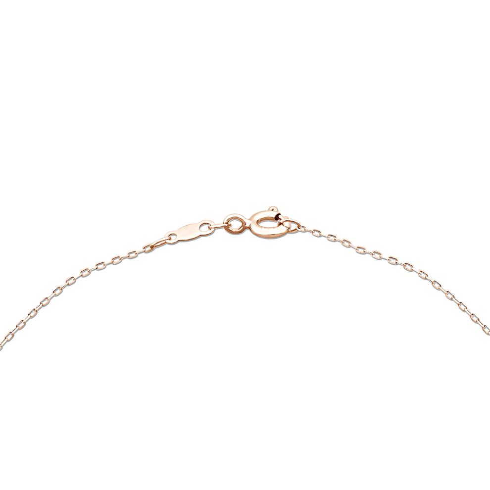 Lab Grown Diamond Round Halo Pendant Necklace in 10K Rose Gold (1/2 ct. tw.) – Image 2 of 4