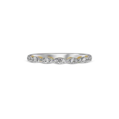 Diamond Scalloped Wedding Band (1/3 ct. tw.)