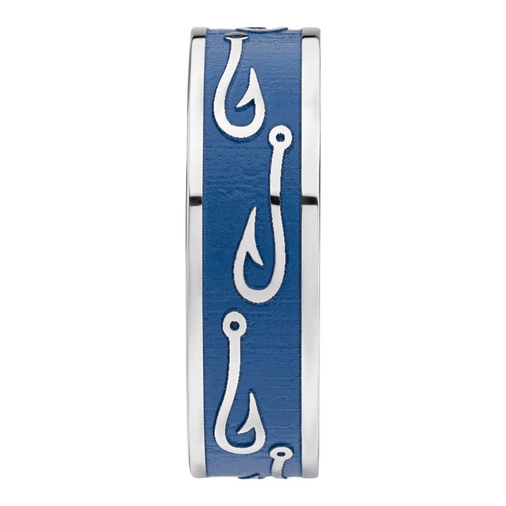 Men's Fish Hook Band in Cobalt Chrome, 7MM – Image 3 of 3