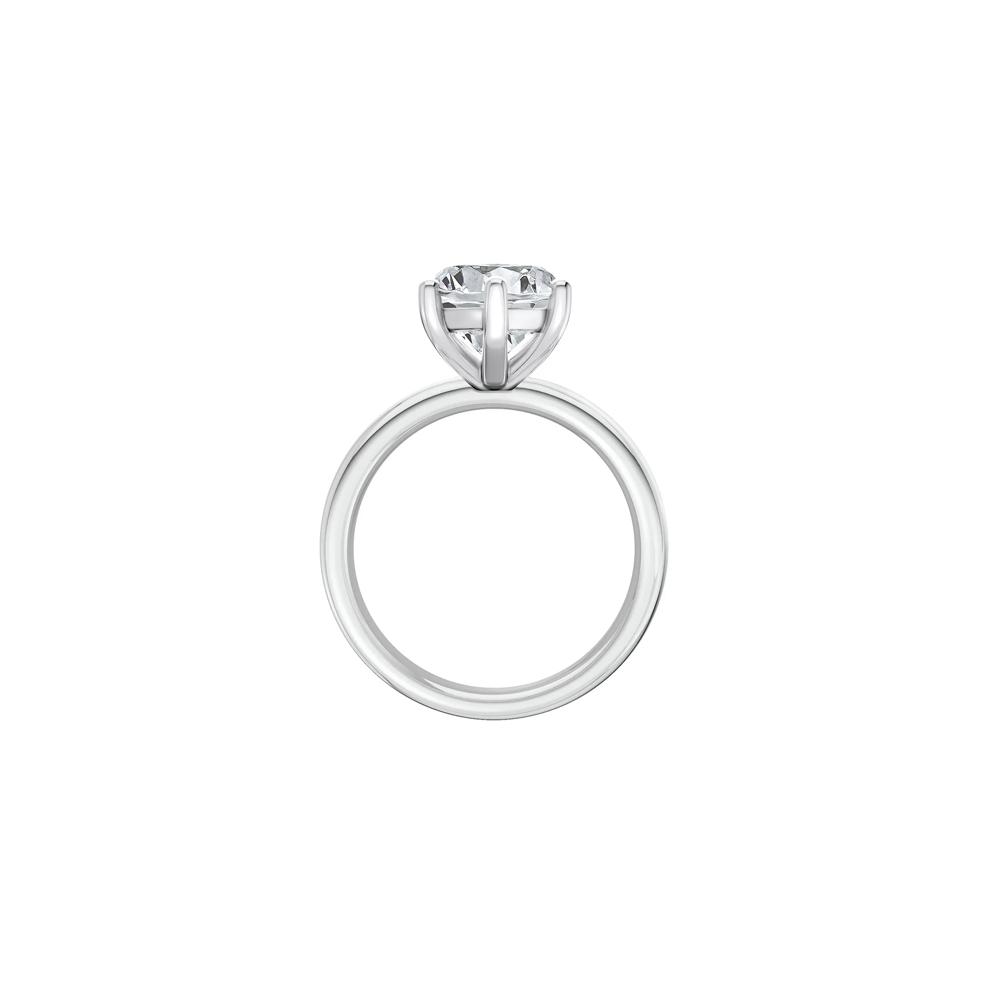 Lab Grown Diamond Marquise Solitaire Engagement Ring in 14K White Gold (5 ct.) – Image 2 of 4