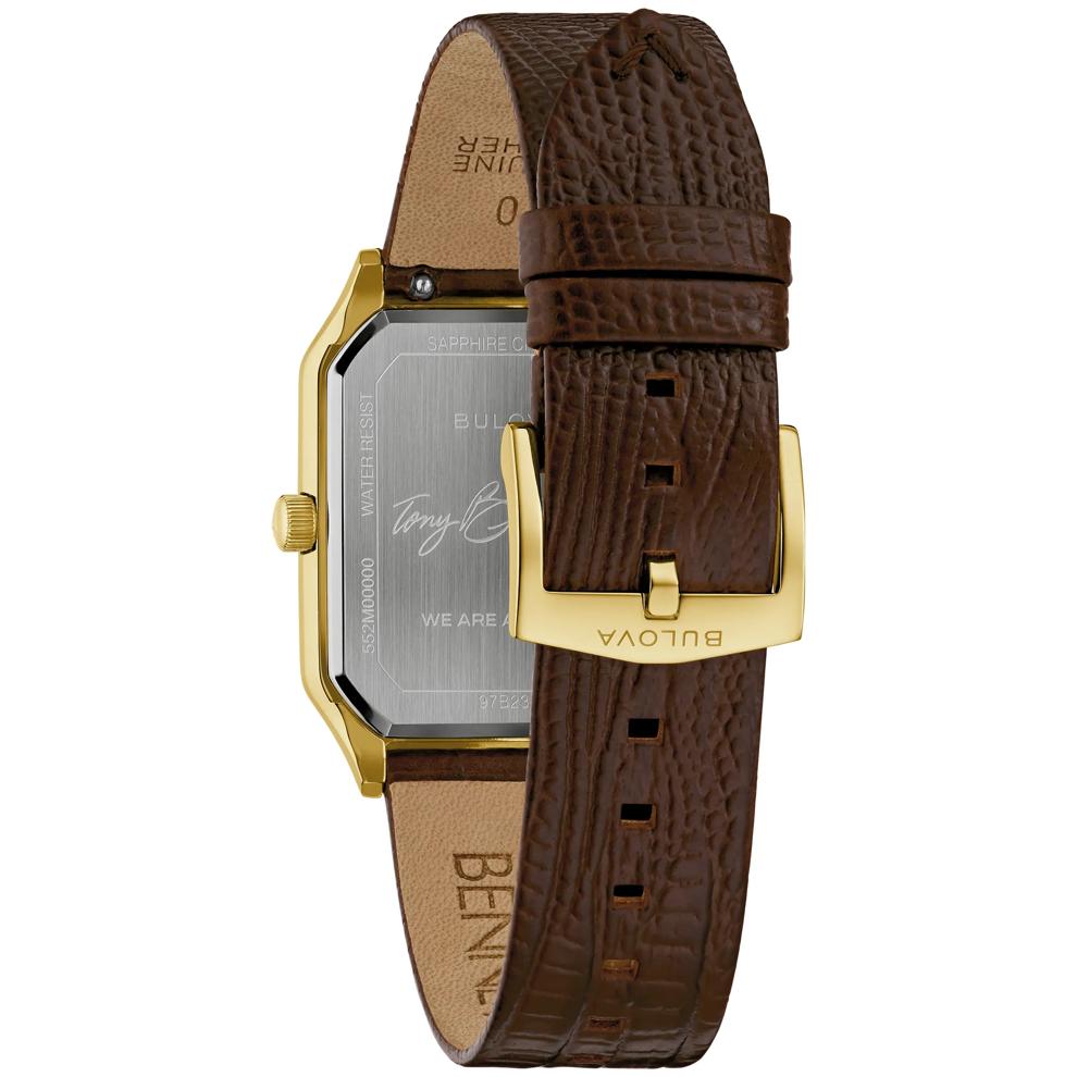 Men's Tony Bennett Watch in Brown Leather – Image 4 of 4