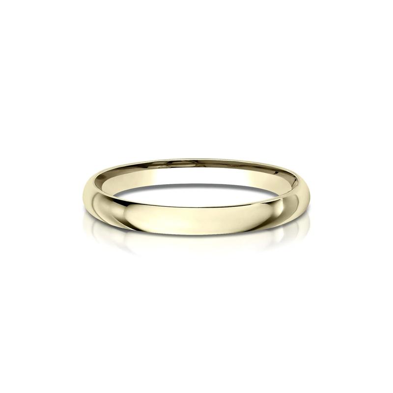 Wedding Band in 14K Yellow Gold, 2MM – Image 1 of 3