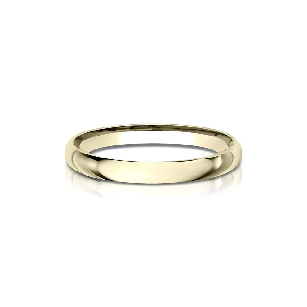 Wedding Band in 14K Yellow Gold, 2MM – Image 1 of 3