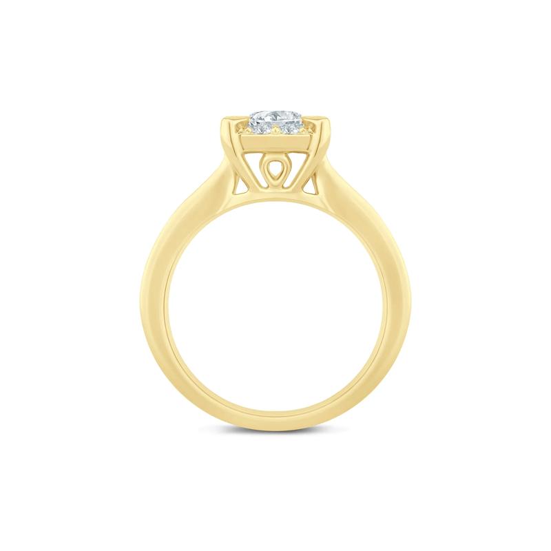 Princess-Cut Diamond Engagement Ring in 14K Yellow Gold &#40;2 ct. tw.&#41; – Image 2 of 3