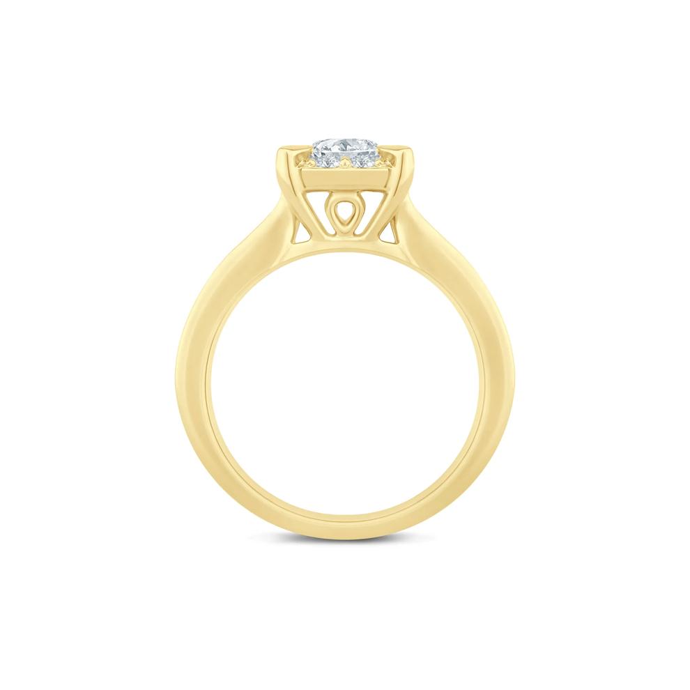 Princess-Cut Diamond Engagement Ring in 14K Yellow Gold (2 ct. tw.) – Image 2 of 3