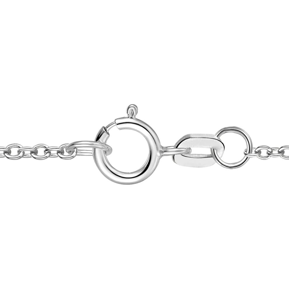 Freshwater Cultured Pearl &amp; Diamond Pendant Necklace in 10K White Gold (1/5 ct. tw.) – Image 2 of 4