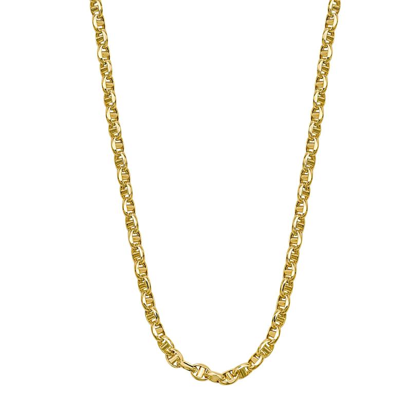 Men&#39;s Mariner Chain in 14K Yellow Gold, 22&quot;, 4.5MM – Image 1 of 4