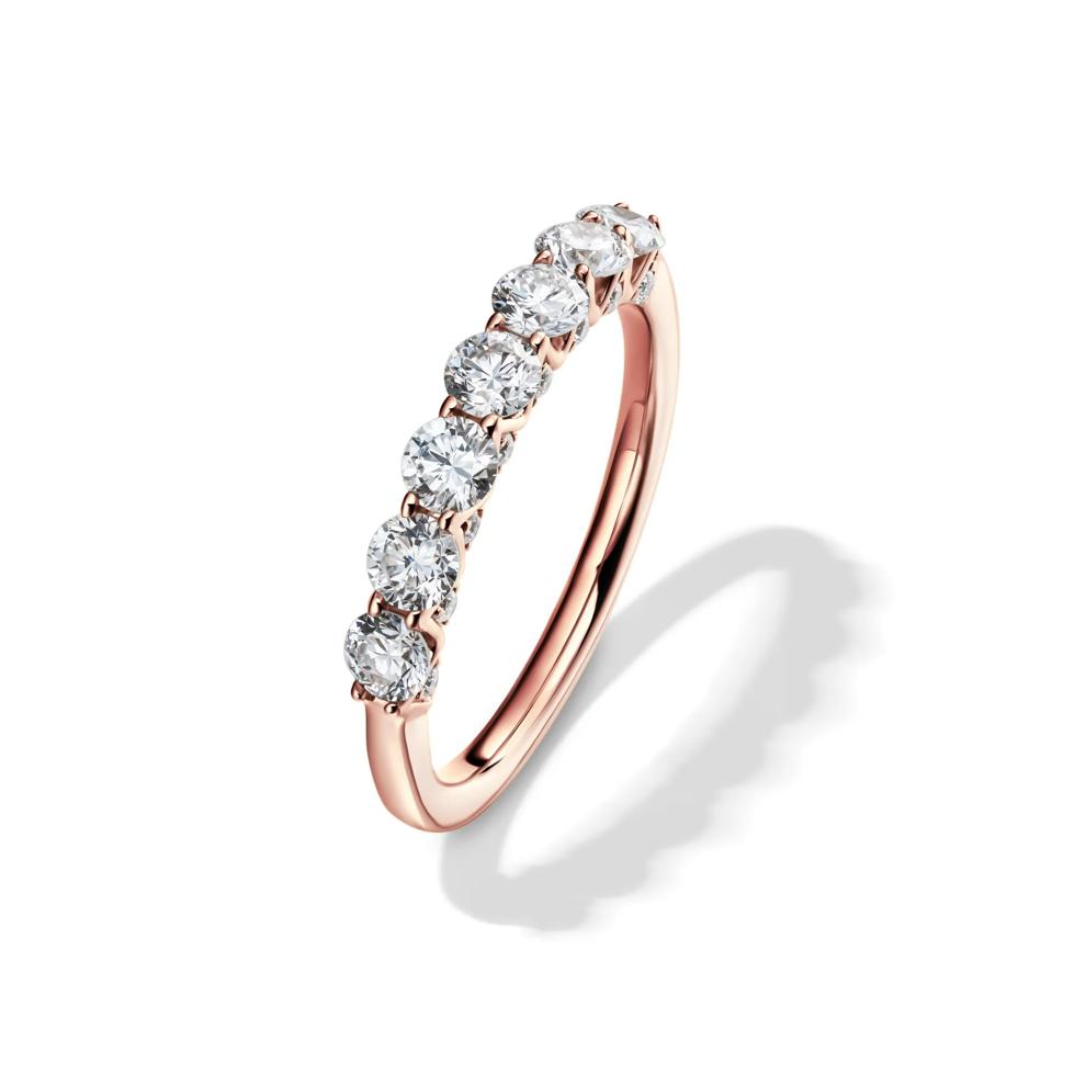 Lab Grown Diamond Band in 14K Rose Gold (1 ct. tw.) – Image 4 of 4