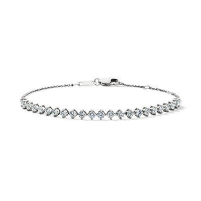 Lab Grown Diamond Cable Chain Bracelet  in 10K Gold