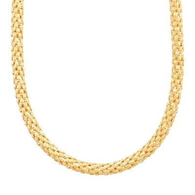 Popcorn Chain in 14K Yellow Gold