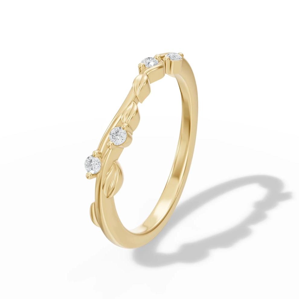 Lab Grown Diamond Pear-Shaped Center Engagement Set in 14K Yellow Gold (2 1/4 ct. tw.) – Image 6 of 6
