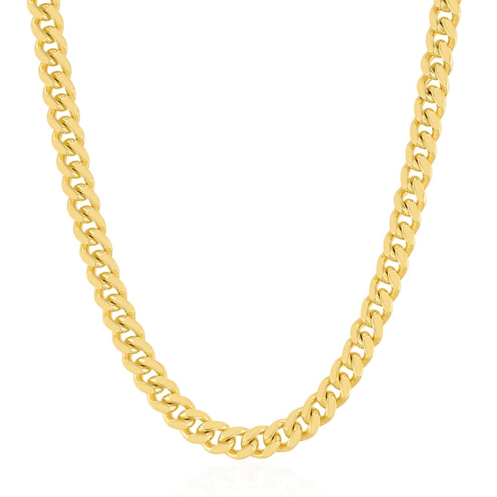 Men's Curb Chain in Vermeil, 5MM, 20" – Image 1 of 3
