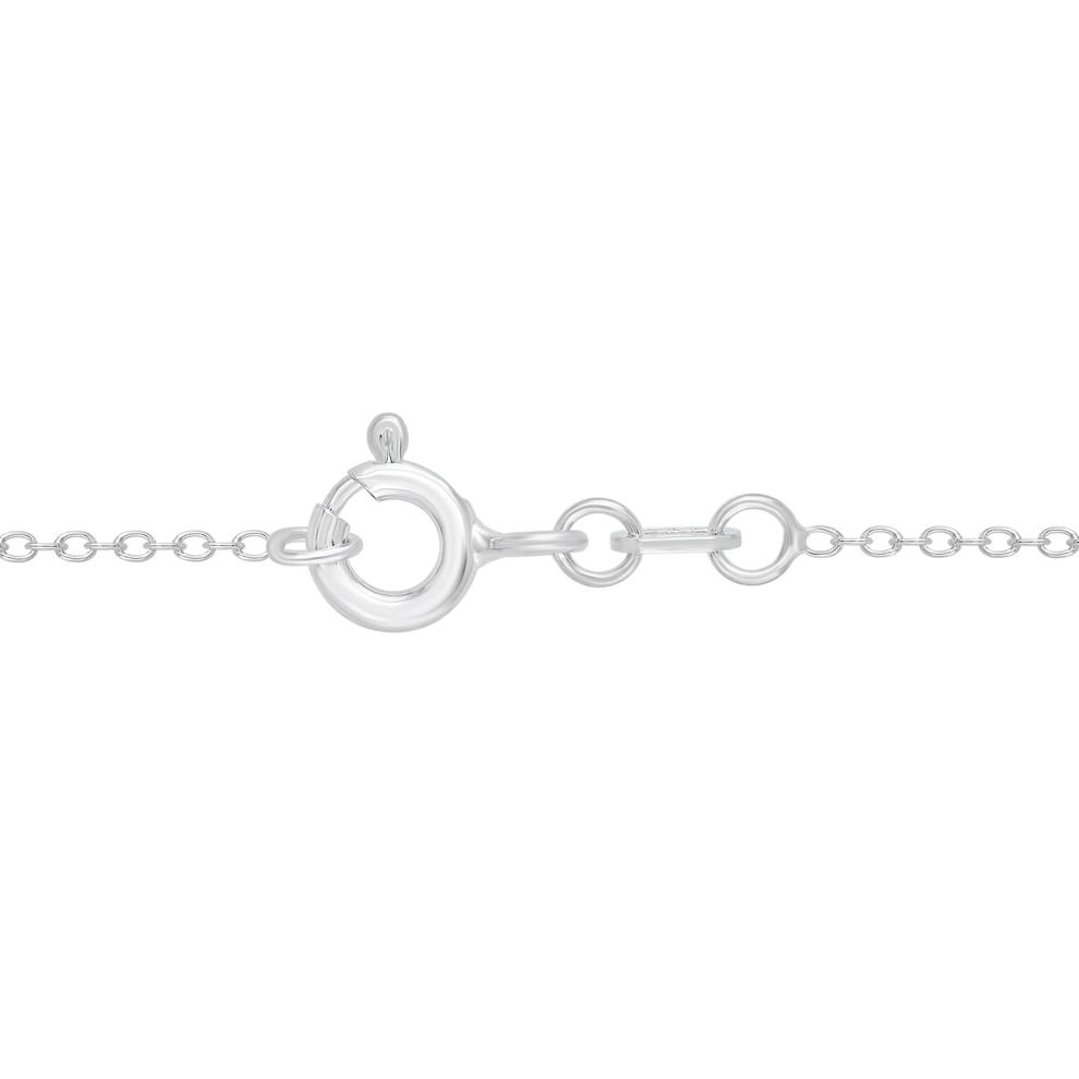 Diamond Graduated Necklace in 10K White Gold (1 1/2 ct. tw.) – Image 3 of 3