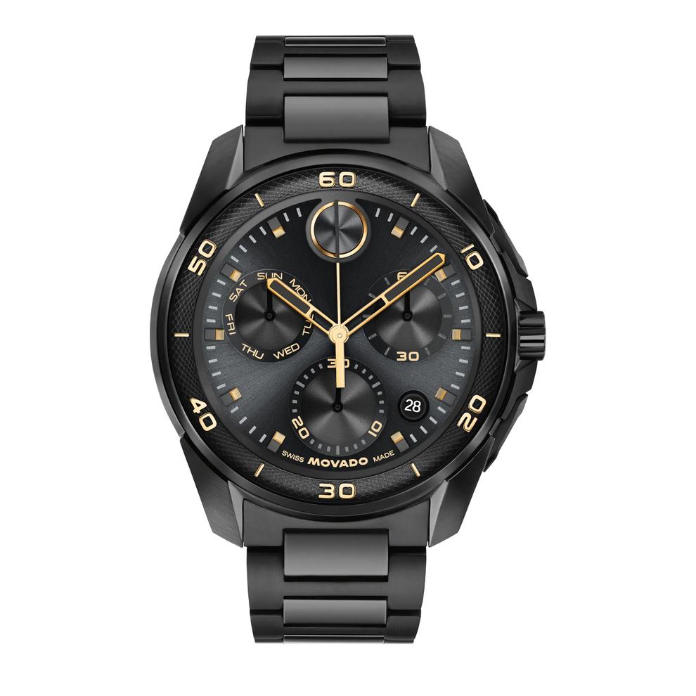 Men's Verso S Watch in Black-Tone Stainless Steel, 44mm – Image 1 of 3