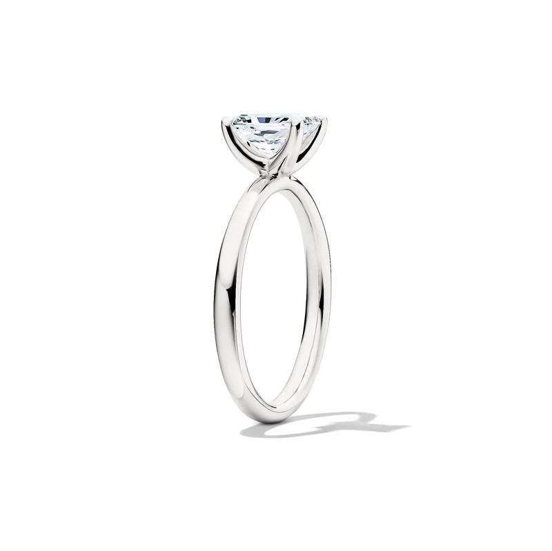 Diamond Radiant-Cut Solitaire Engagement Ring in 14K White Gold &#40;1 ct.&#41; – Image 3 of 5