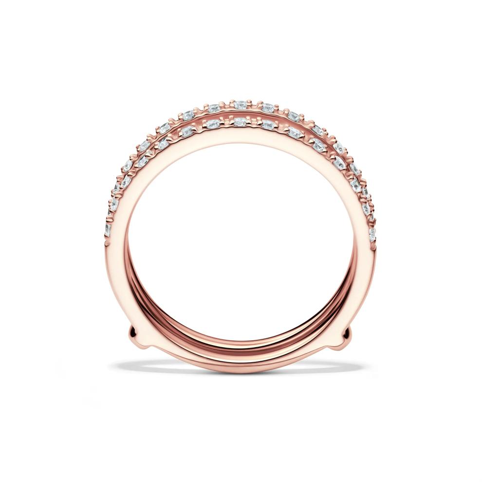 Lab Grown Diamond Straight Insert in 14K Rose Gold (1/3 ct. tw.) – Image 2 of 4