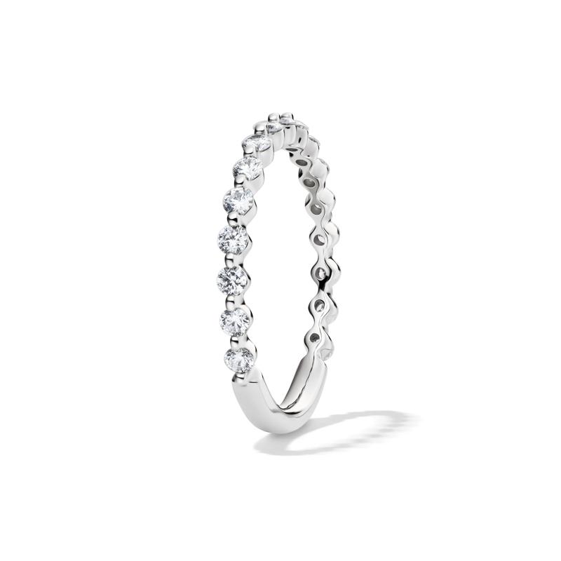 Lab Grown Diamond Shared-Prong Band – Image 3 of 4