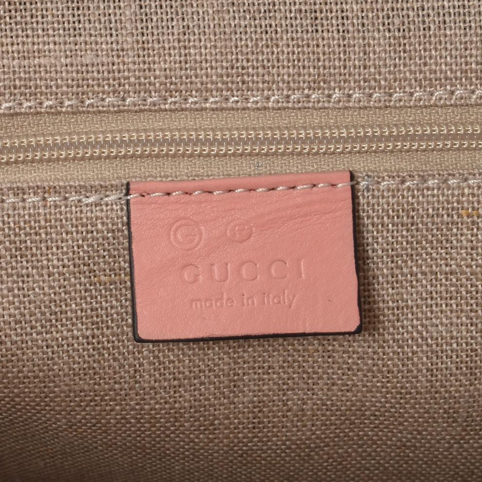 Pre-Owned Gucci Zippered Satchel Top Handle Bag – Image 5 of 8