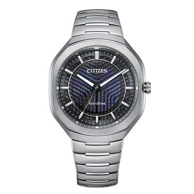 Men's Limited Edition Sport Luxury Eco-Drive Photon Watch in Silver Super Titanium