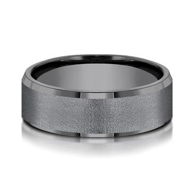 Men's Band in Tantalum, 7MM