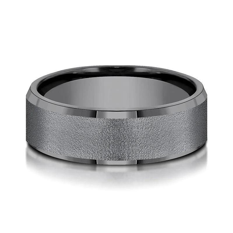 Men&#39;s Band in Tantalum, 7MM – Image 1 of 3