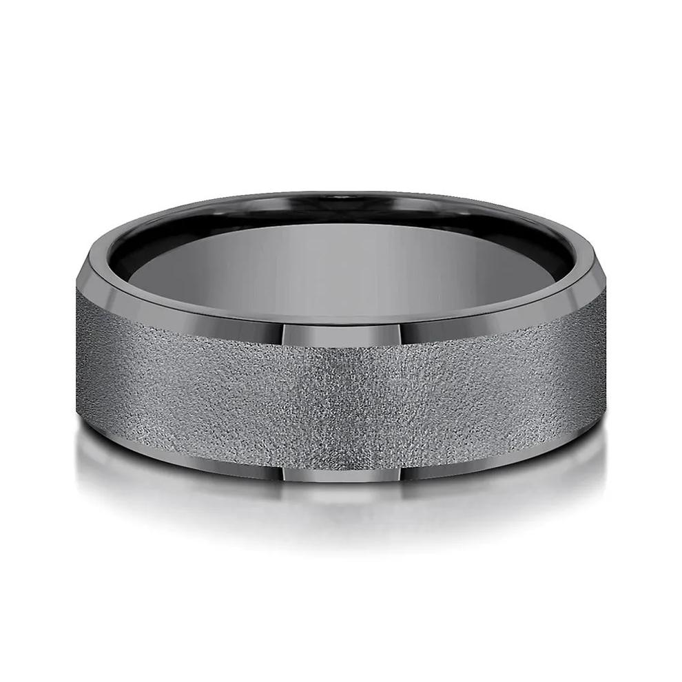 Men's Band in Tantalum, 7MM – Image 1 of 3