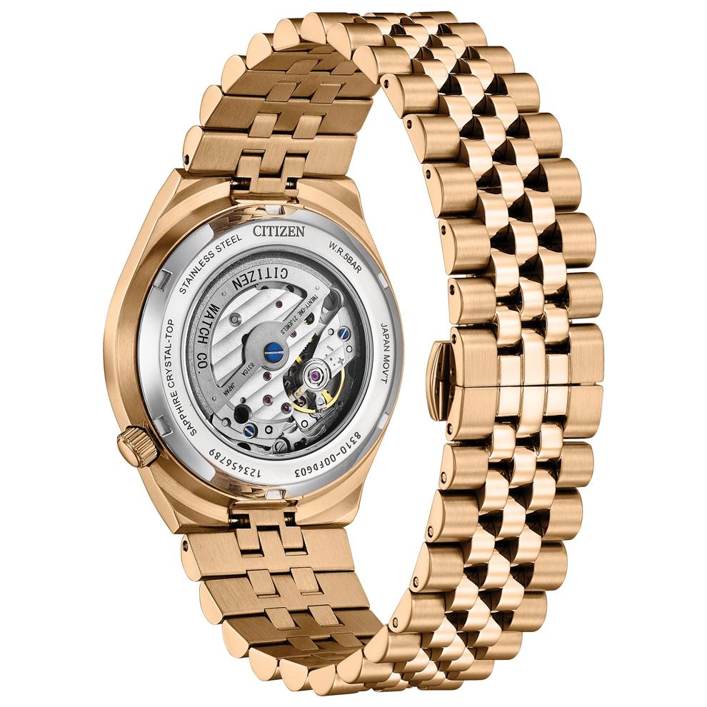 Gent's Tsuyosa 60 Watch in Rose Gold-Tone Stainless Steel – Image 3 of 3