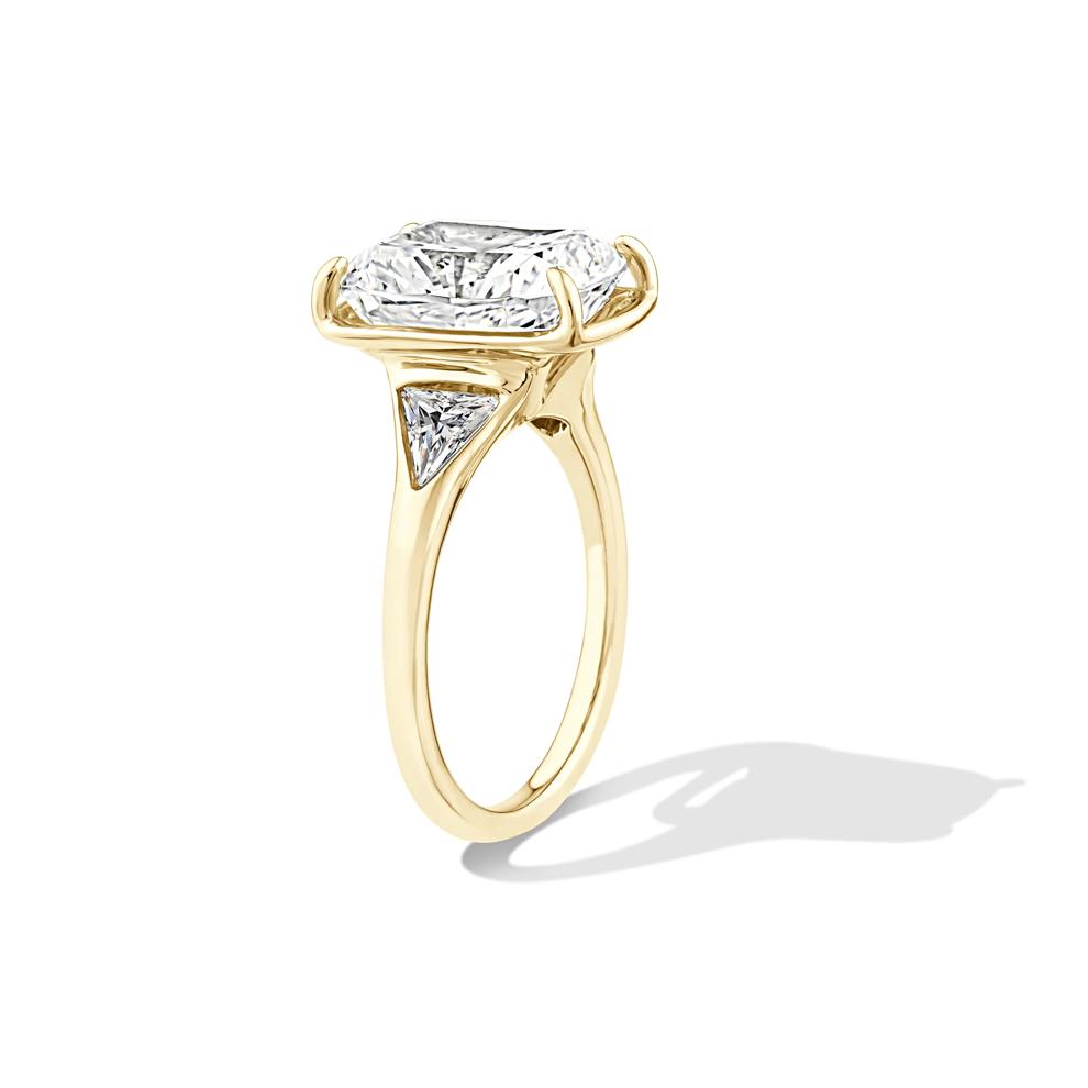 Lab Grown Diamond Engagement Ring in 14K Yellow Gold (6 1/2 ct. tw.) – Image 3 of 4