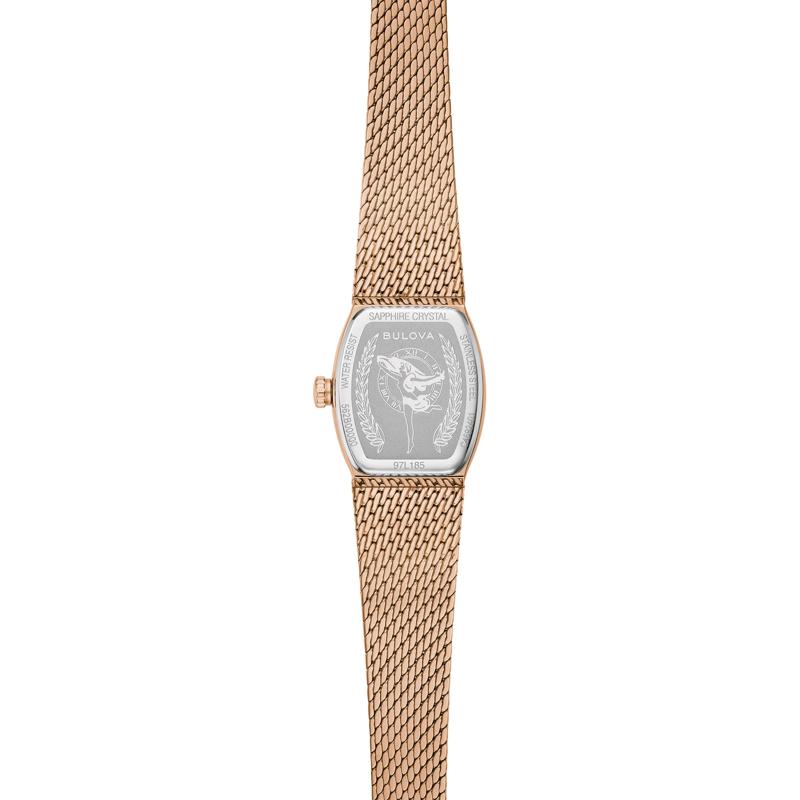Ladies&#39; Goddess of Time Watch in Rose Gold-Toned Stainless Steel – Image 4 of 4